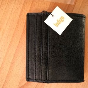 Nwt Vegan leather card holder wallet 4x4